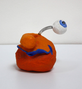 Castagnettes de l'espace modèle placide orange - Boutique de Karine Bracq